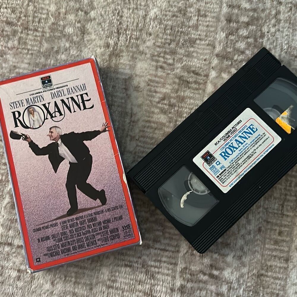 ROXANNE Movie VHS - Steve martin and daryl Hannah